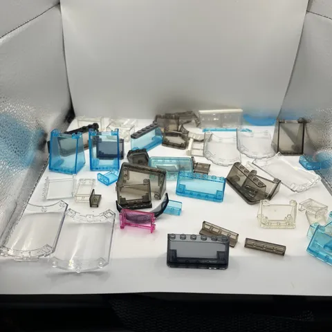 LEGO LOT 53 PCS TRANS WINDSCREEN WINDSHIELD BUILDING PIECES Bulk