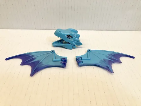 Lego Elves Dragon Head & Wings Replacement Parts for Set 41172 Water Dragon