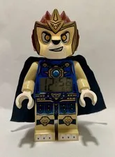GENUINE LEGO Legends of Chima Laval Minifigure Alarm Clock Works Great