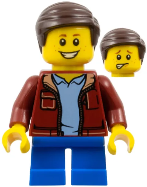 LEGO: Child Boy Dark Red Jacket (twn382)