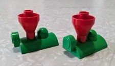 LEGO Duplo Steam Engine Train Top Green Red