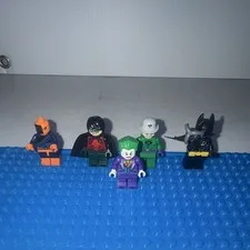 LEGO The LEGO Batman DC Super Heroes minifigure lot of 5