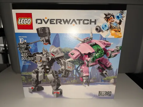 D VA & Reinhardt 75973 Factory Sealed | Overwatch | Lego Blizzard 2019 | RETIRED