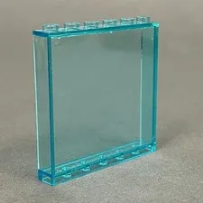 Lego 59349 Transparent Aqua Blue Replacement Add-on Piece Part