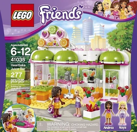 LEGO FRIENDS: Heartlake Juice Bar (41035) - all pieces except one minifigure
