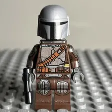 LEGO Star Wars The Mandalorian Din Djarin Minifigure sw1166 Jet Pack - 1W