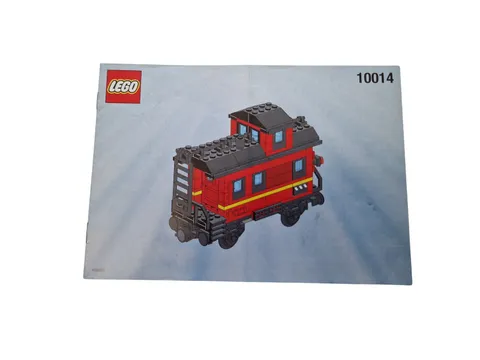 Lego® TRAIN Railway 10014 Instructions Waggon Carriage