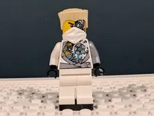 LEGO Ninjago Zane "Techno Robe" Rebooted Minifigure njo0085 NinjaCopter 70724