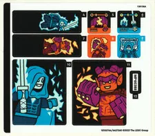 LEGO CITY - Gaming Tournament Truck - 60388 - Sticker Sheet #1 ONLY