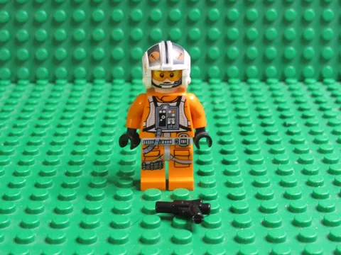 LEGO Star Wars sw0544 75032 Rebel X-Wing Pilot Theron Nett Minifigure TN27