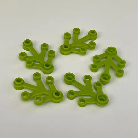 Lego 2423 Lime Green Replacement Parts Pieces Lot of 5