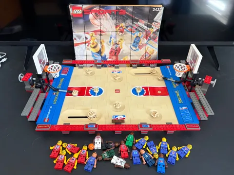 LEGO 3432 Sports Basketball NBA Challenge Set; Instructions NO BOX, 99% complete