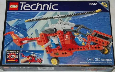 Lego Technic: 8232 Chopper Force Complete with Instructions