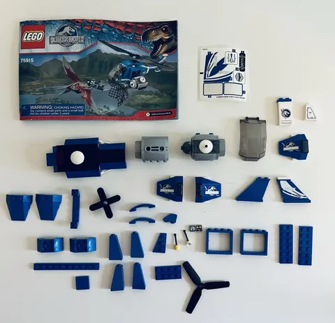 LEGO 75915 Jurassic World Pteranodon Capture Manual Stickers Decals Parts 