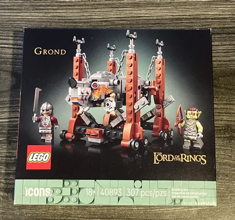 Brand New/Sealed Lego 40893 Icons The Lord of the Rings Grond GWP FREE SHIPPING