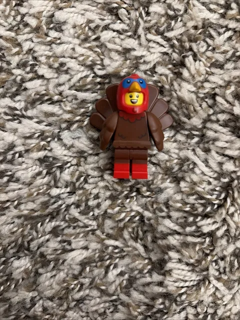 Lego Minifigure Fall Themed Turkey From A Lego Minifigure Set