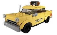 76178 LEGO Marvel: Daily Bugle Taxi Cab Build ONLY - New York Yellow Taxi Cab