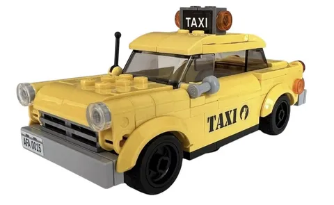76178 LEGO Marvel: Daily Bugle Taxi Cab Build ONLY - New York Yellow Taxi Cab