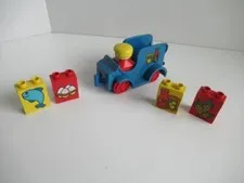 Duplo Grocery Delivery Truck with Food Blocks