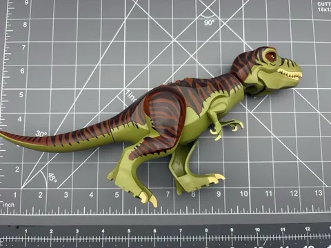 LEGO Jurassic World T-Rex Minifigure Plastic Movable Jaw 1 Piece Collector