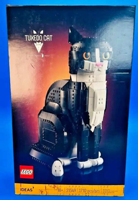 NEW IN BOX Sealed LEGO Ideas Tuxedo Cat 21349 1710 Pieces  NEW