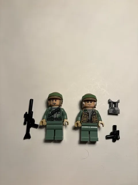 LEGO Star Wars Endor Rebel Commandos Lot Of 2 From Set 9489 Battle Pack