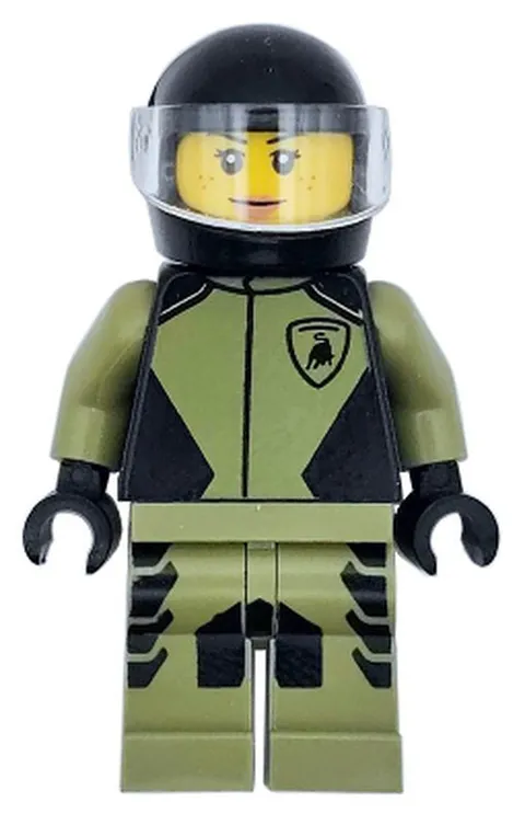 LEGO [No Color/Any Color] Lamborghini Lambo V12 Vision Gran Turismo Driver sc115