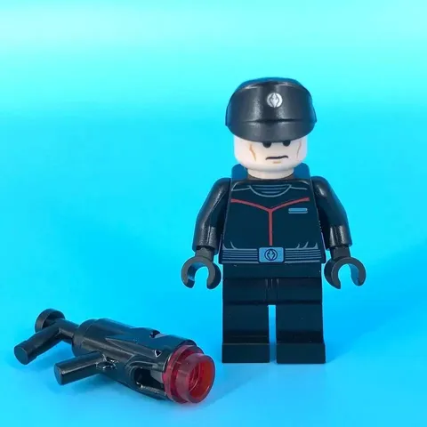 LEGO Star Wars Sith Fleet Officer sw1076 with Blaster from Battle Pack 75266