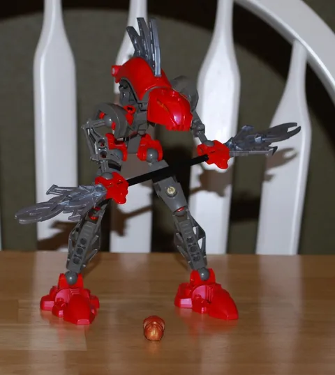 Lego Bionicle Rahkshi Turahk (8592) Complete Figure w/Kraata