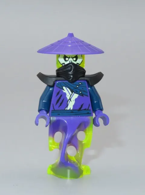 LEGO New Ninjago Ghoultar Ghost legacy Ninja minifigure trans head
