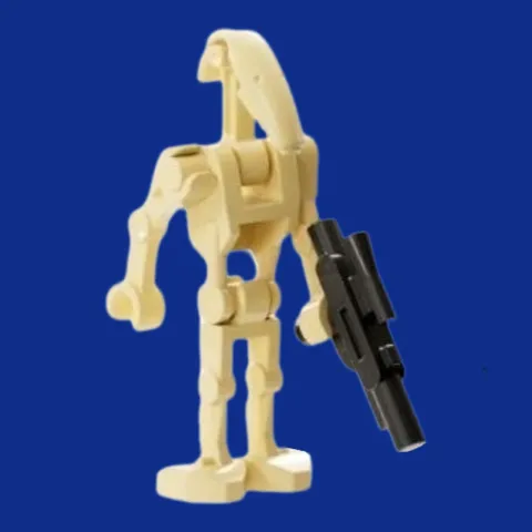 New Lego 75366 Star Wars B-1 Battle Droid and STAP Speeder