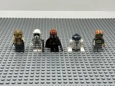 LEGO Star Wars Minifigures Lot of 5 w/ R2-D2