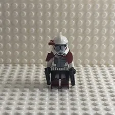 LEGO Star Wars ARC Trooper Hammer Minifigure Clone Wars SW0377 Set 9488 Retired