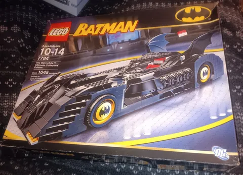 Lego The Batmobile Ultimate Collectors' Edition #7784 2006 Batman Open Box