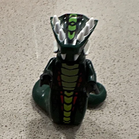 LEGO Acidicus Green Snake Cobra Animal Minifigure Ninjago