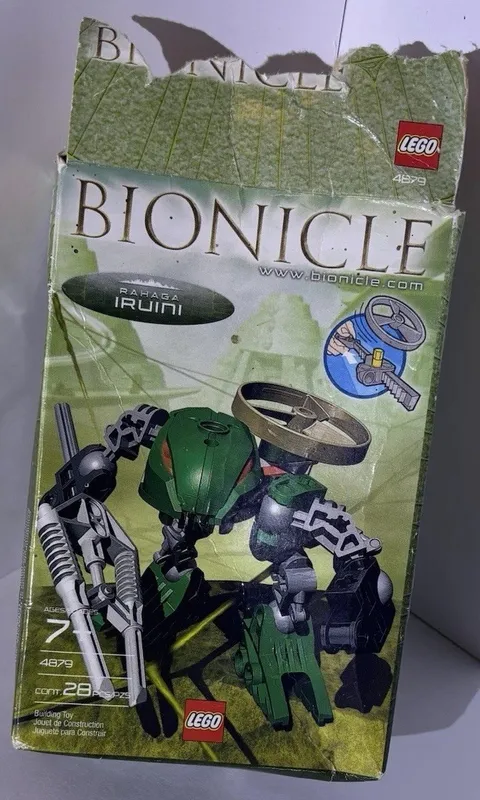 LEGO BIONICLE IRUINI Empty Box 4879 ( Box Only )
