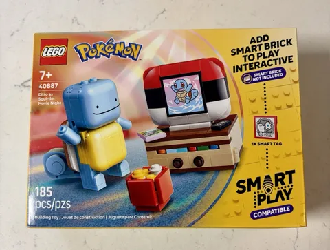 LEGO 40887 Pokémon SMART Play: Ditto as Squirtle: Movie Night NEW SET SEALED