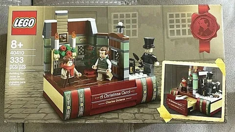 Lego Christmas Charles Dickens Tribute 40410 GWP Set New Sealed In Box 2020