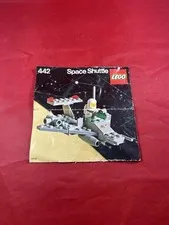 Lego 442-1 Space Shuttle Manual Only Small Hole In Cover
