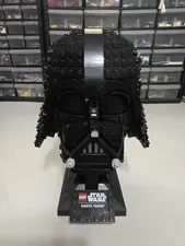 LEGO 75304 Darth Vader Helmet Star Wars Display 100% Complete