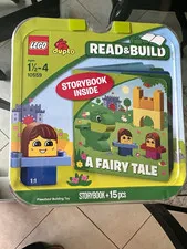 LEGO DUPLO Read & Build A Fairy Tale 10559 Storybook Included 15-Piece Set
