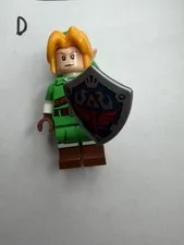 LEGO Link Minifigure Ocarina of Time The Final Battle 77093 w/ Shield & Sword