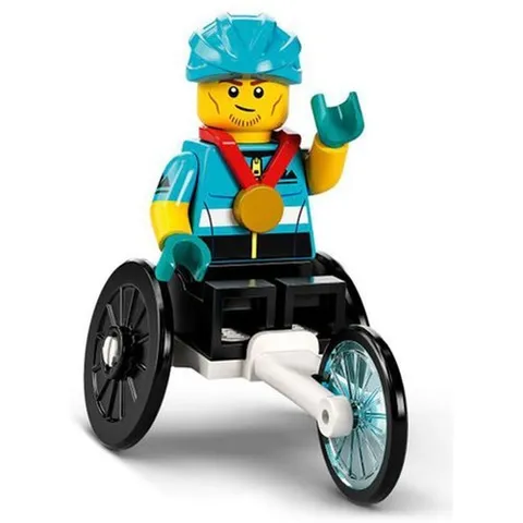 LEGO Series 22 Wheelchair Racer Minifigure # 12 71032