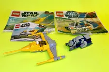 LEGO STAR WARS MINI SETS / MTT #30059 & NABOO STARFIGHTER #30383 / COMPLETE
