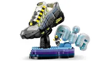 nike air max 95 x lego set built, no box or instructions