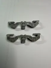 LEGO Light Gray Train Motor Decorative Side for 9V Motors Part #2871 (2x Pcs)