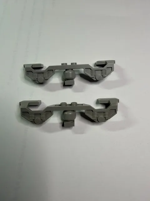 LEGO Light Gray Train Motor Decorative Side for 9V Motors Part #2871 (2x Pcs)
