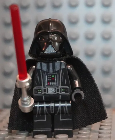 Lego Star Wars Darth Vader Minifigure sw0606b w/type 2 helmet & Spongy Cape