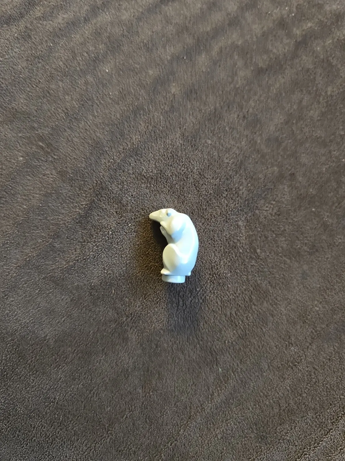 LEGO - HARRY POTTER 4756- Animal,  Rat Standing 'Scabbers' - Light Bluish Gray