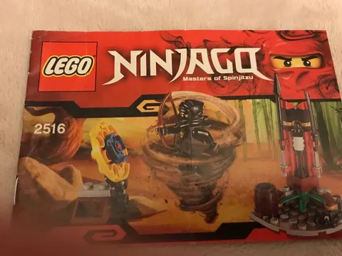 LEG0 Instructions ONLY NO Bricks Ninjago 2516